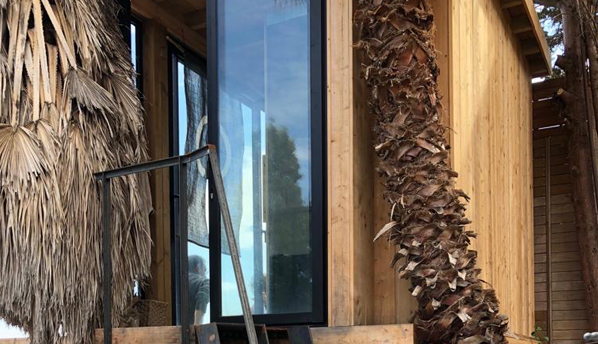 Construcciones de madera - Sauna de madera en la Almadrava