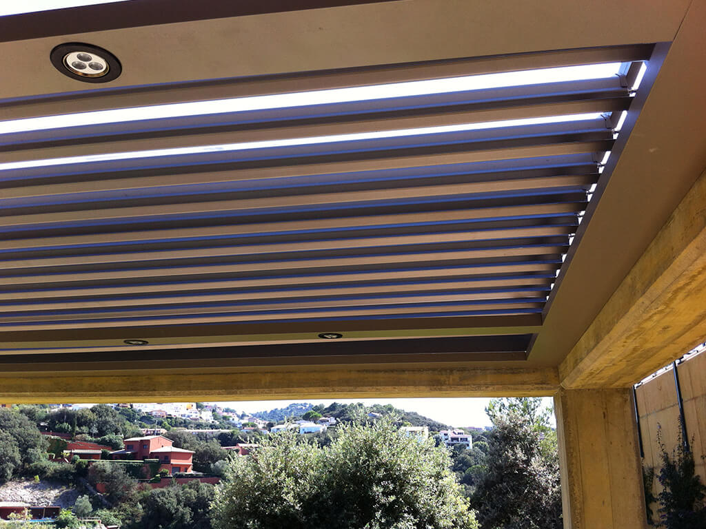 Pérgolas bioclimáticas - Casa Begur