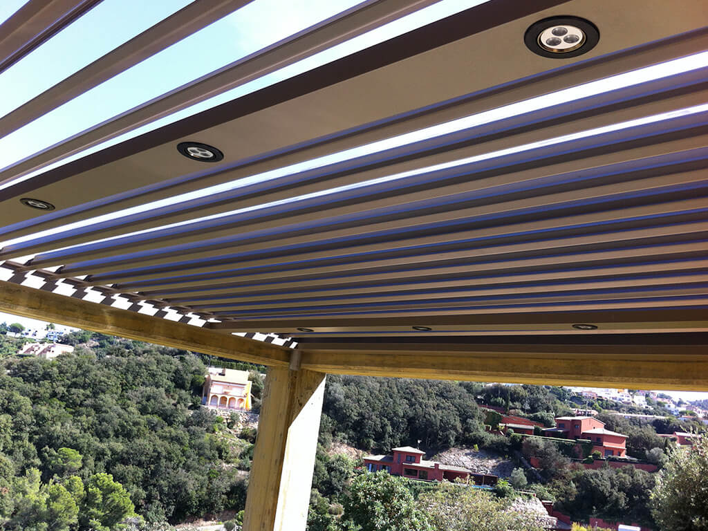 Pérgolas bioclimáticas - Casa Begur