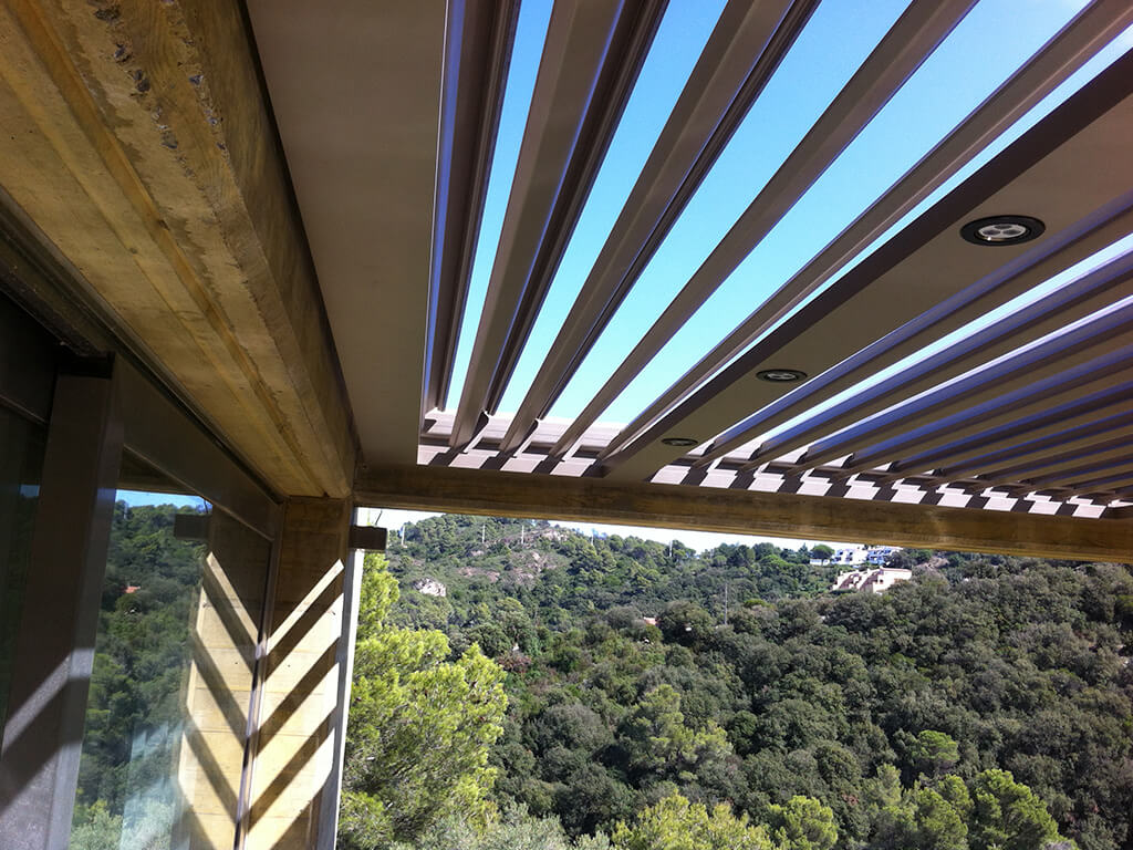 Pérgolas bioclimáticas - Casa Begur