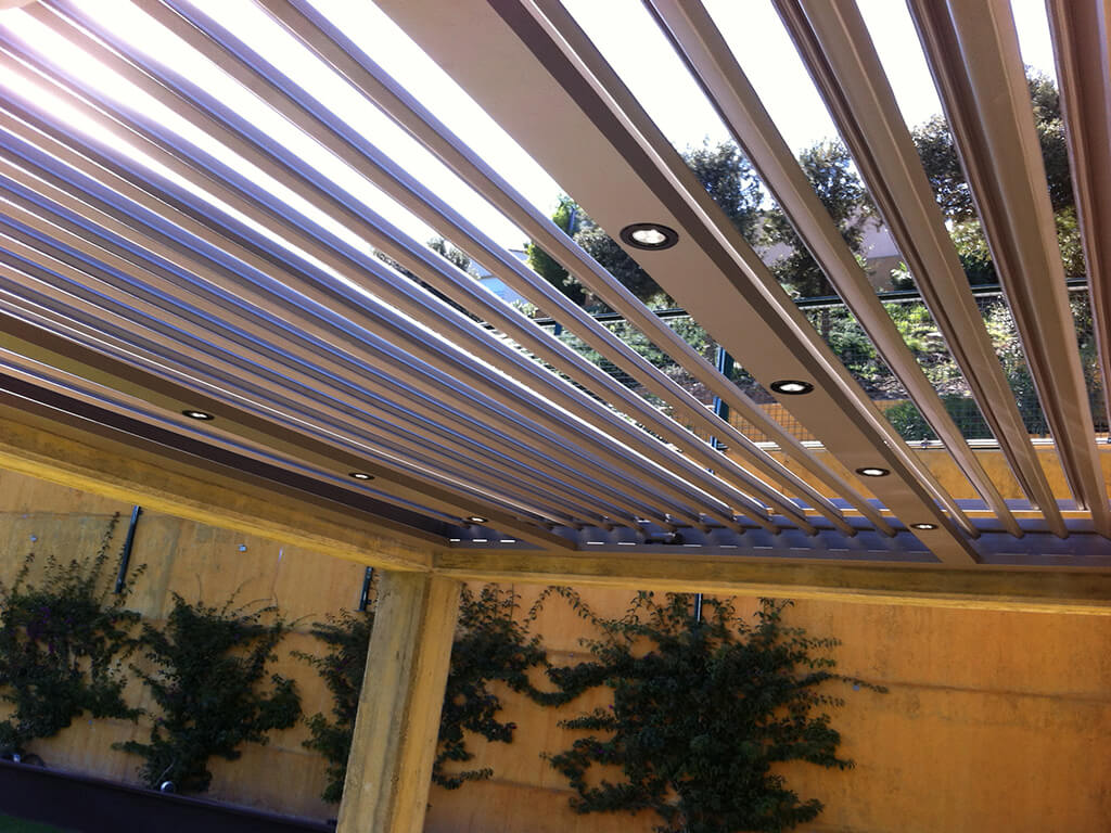 Pérgolas bioclimáticas - Casa Begur