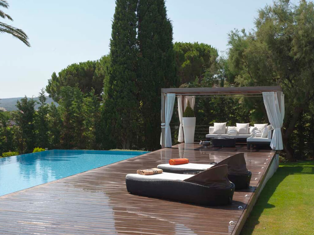 Pérgolas de madera - Casa Palomeras