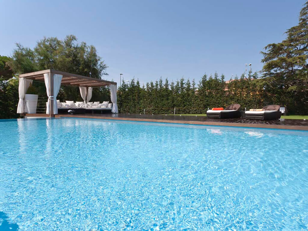 Pérgolas de madera - Casa Palomeras