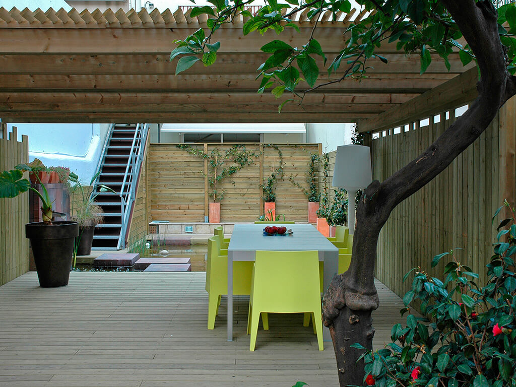 Vallas y celosías - Casa Roger