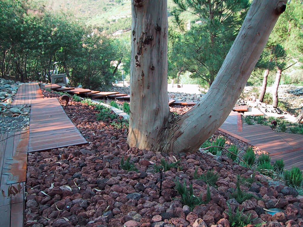 Tarimas de exterior - Restaurante El Bulli