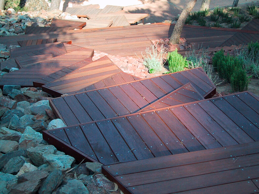 Tarimas de exterior - Restaurante El Bulli