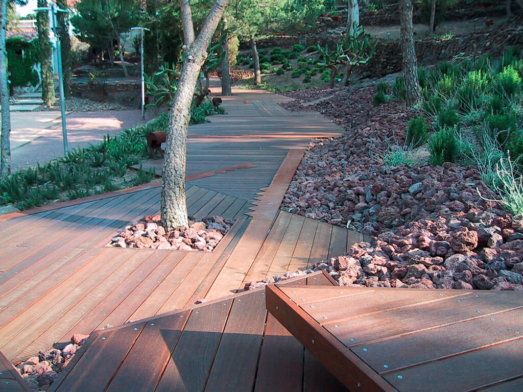 Tarimas de exterior - Restaurante El Bulli