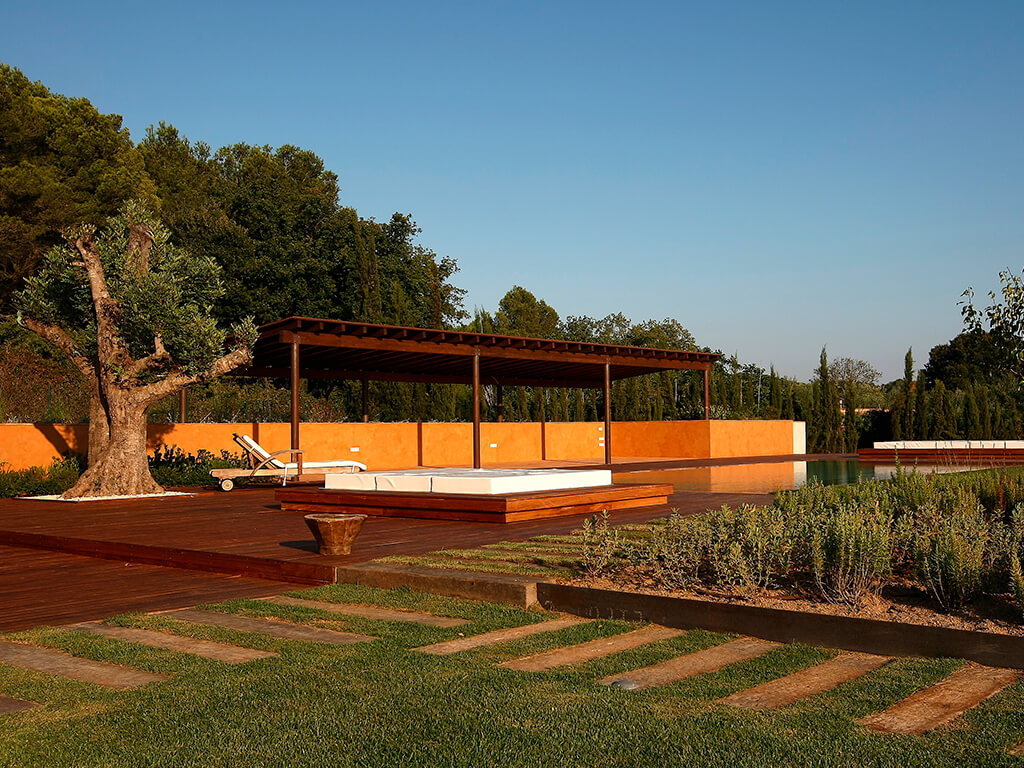 Tarimas de exterior - Casa Pedro
