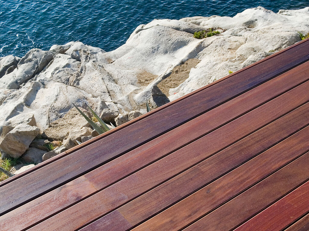 Tarimas de exterior - Casa Atalaya