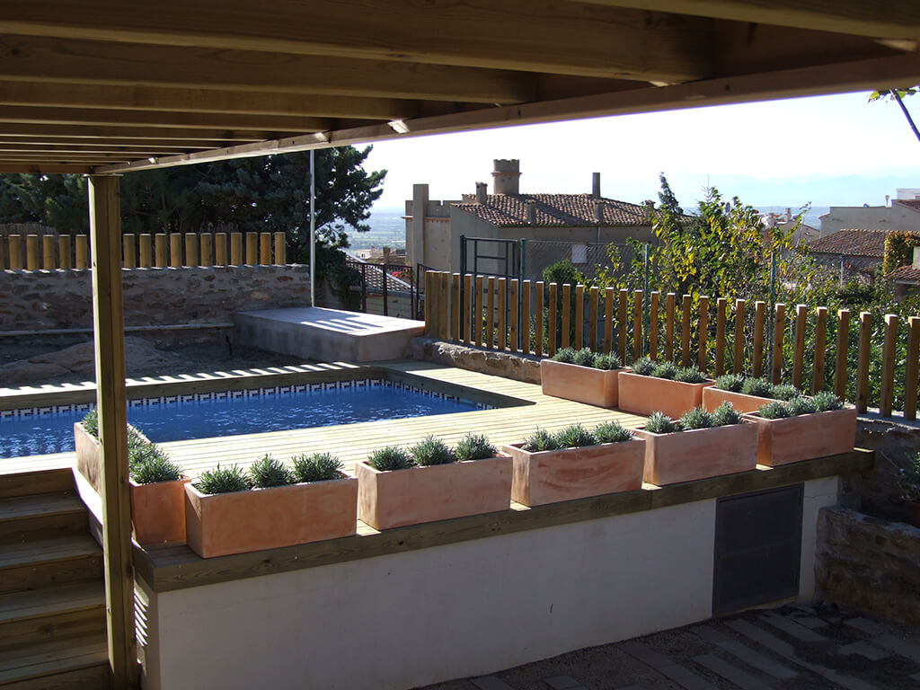 Vallas y celosías - Casa Assumpta