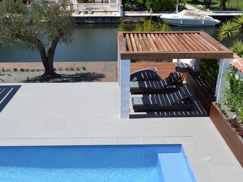 Pérgolas de madera - Casa Elena