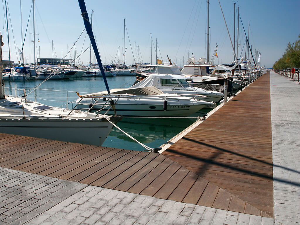 Espacios públicos - Puerto Deportivo de Roses