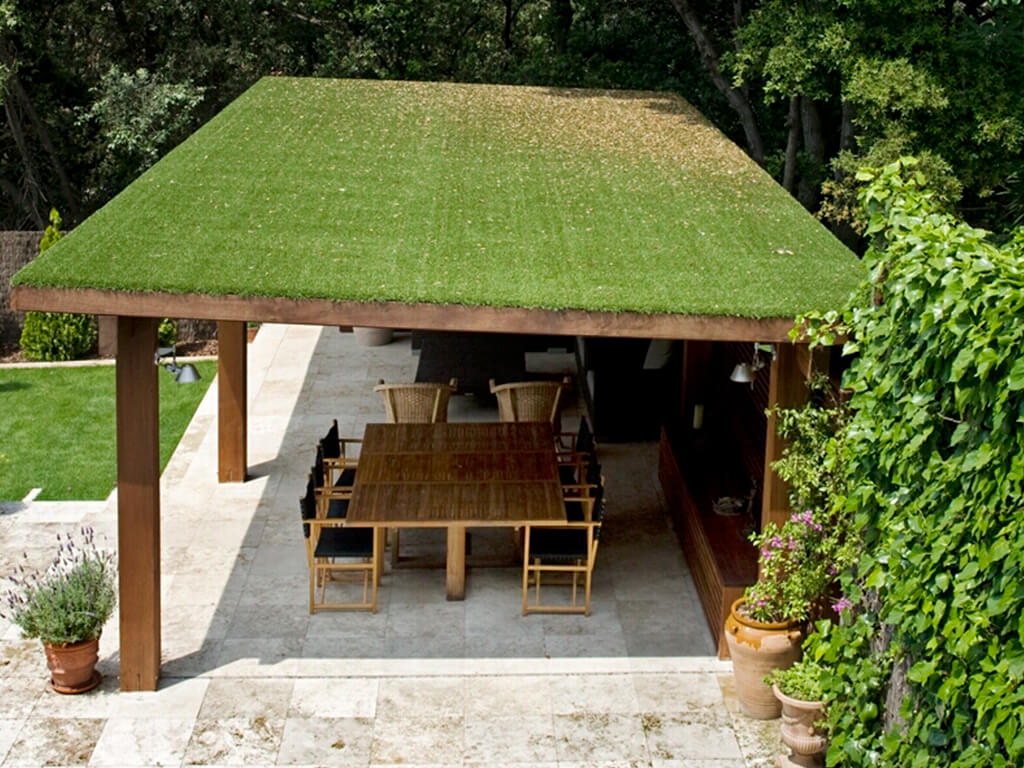 Pérgolas de madera - Casa Josep Maria