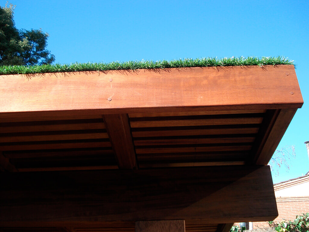 Pérgolas de madera - Casa Josep Maria