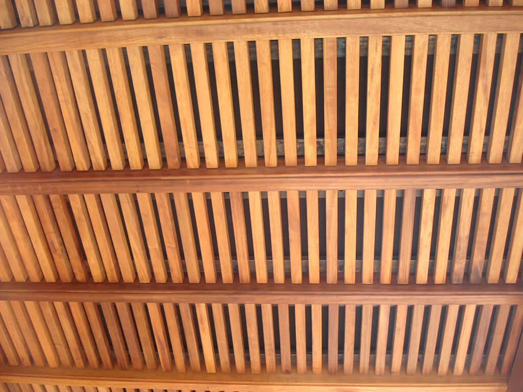 Pérgolas de madera - Casa Josep Maria