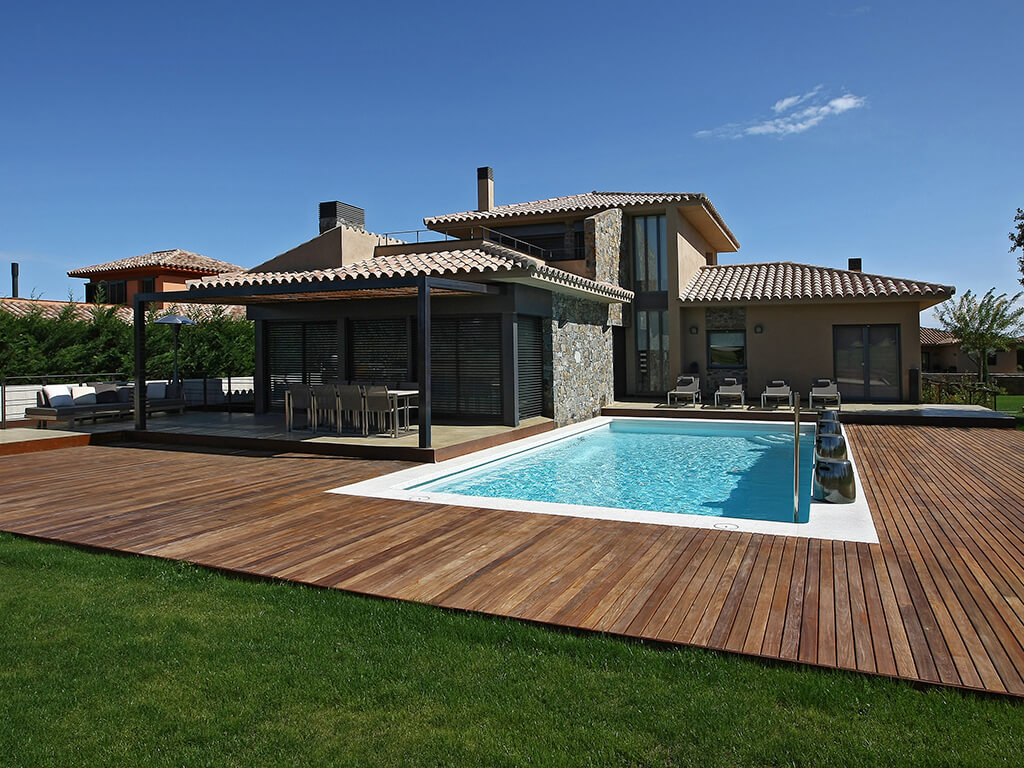 Tarimas de exterior - Casa Gabi