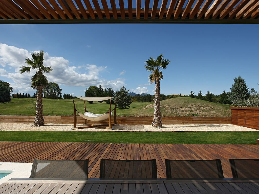 Tarimas de exterior - Casa Gabi