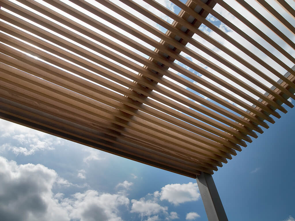 Pérgolas de madera - Casa Narcís