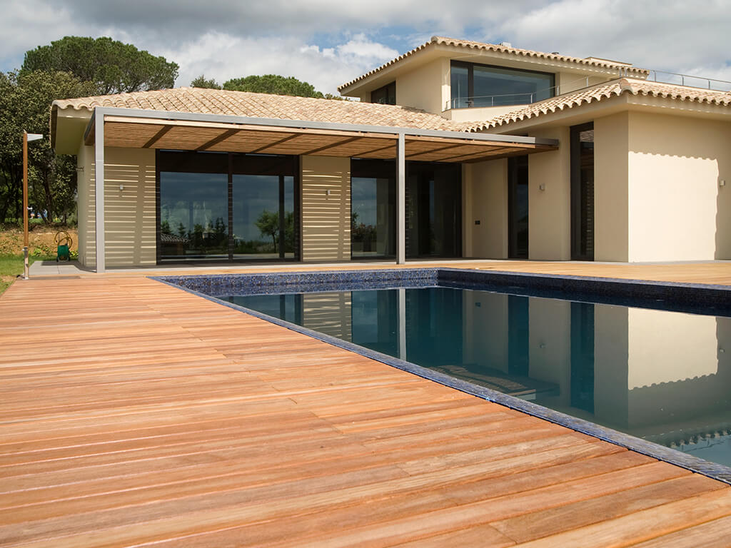 Pérgolas de madera - Casa Narcís