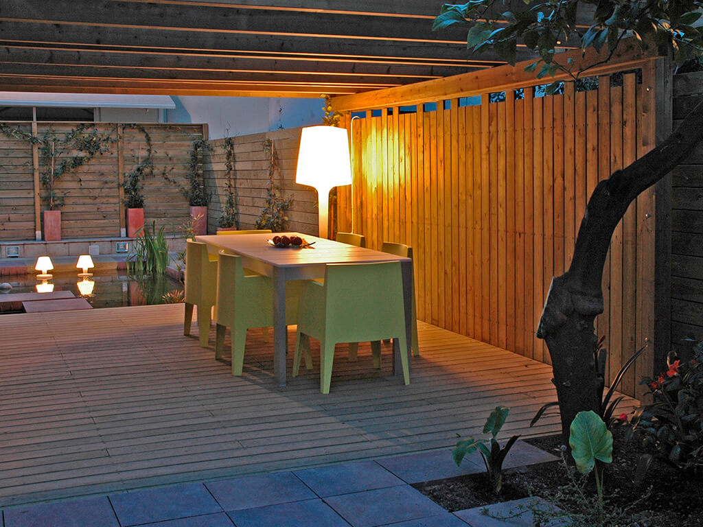 Pérgolas de madera - Casa Roger