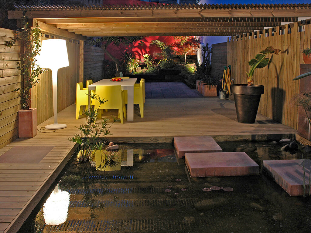 Pérgolas de madera - Casa Roger