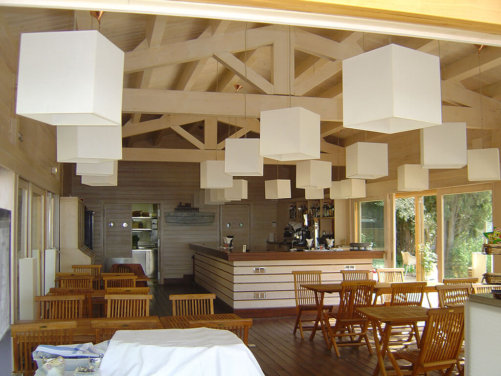 Construcciones de madera - Restaurante El Mirador