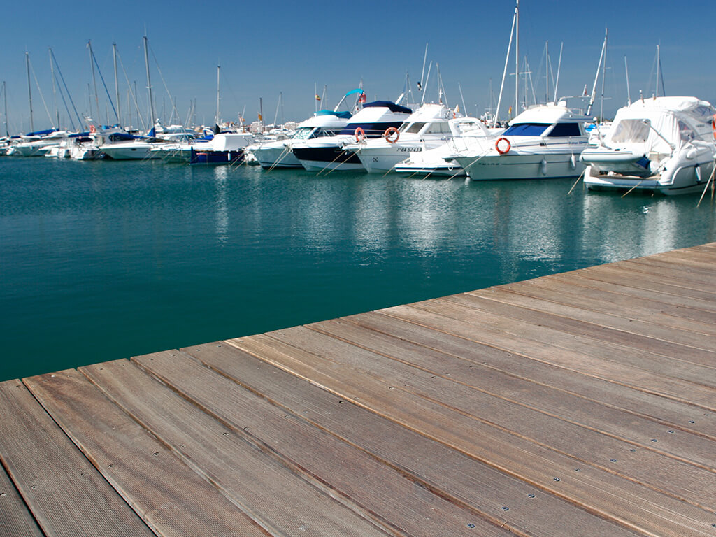 Tarimas de exterior - Puerto Deportivo de Roses