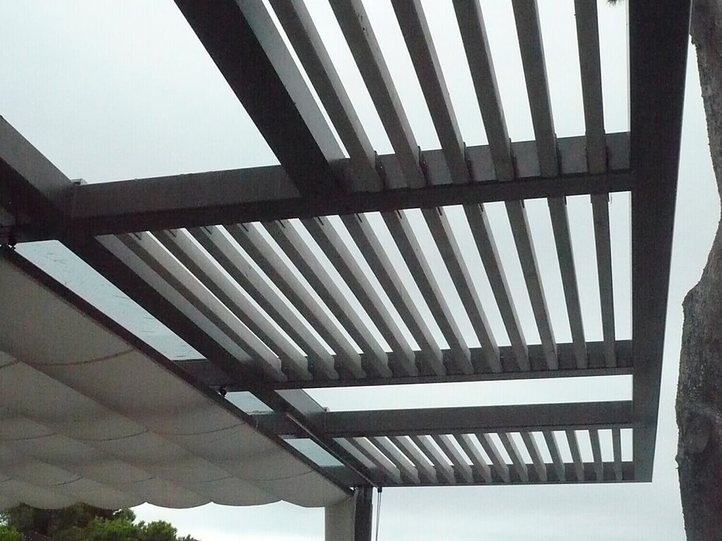 Pérgolas de madera - Casa Cala del Pi