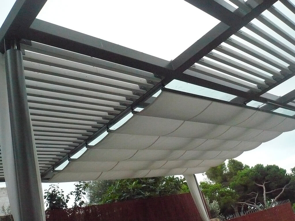 Pérgolas de madera - Casa Cala del Pi