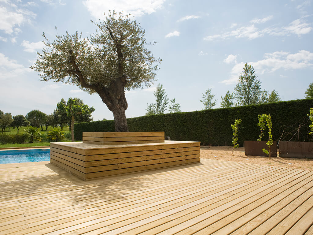 Tarimas de exterior - Casa Titón