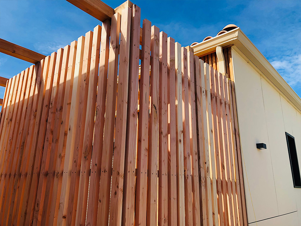 Pérgolas de madera - Casa Pere