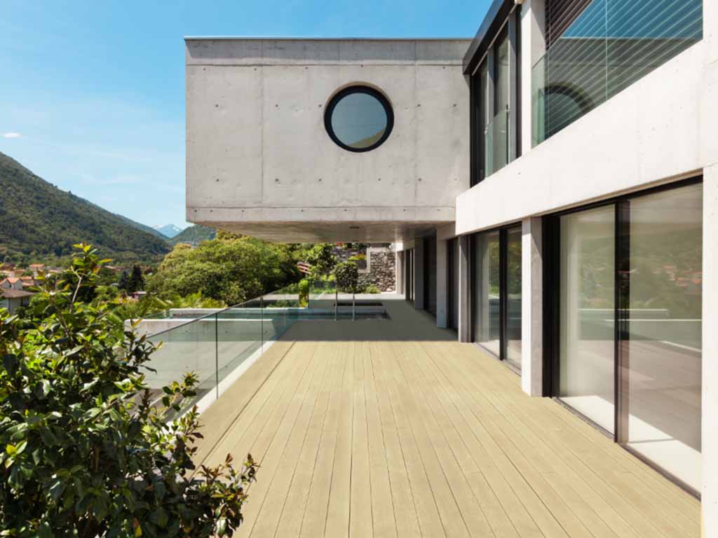 Tarimas de exterior - Casa Borja