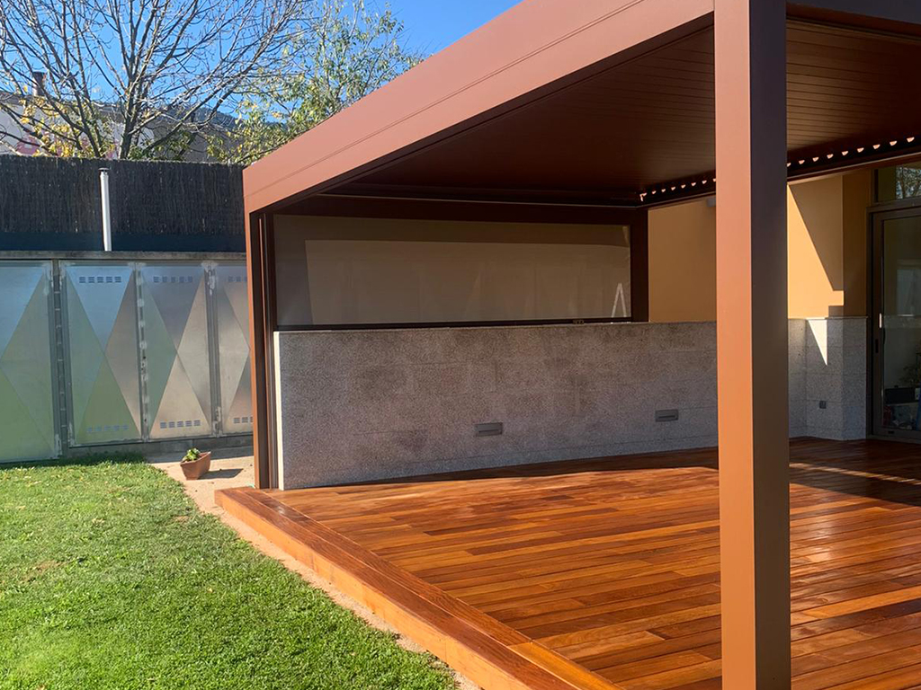 Tarimas de exterior - Casa Fran
