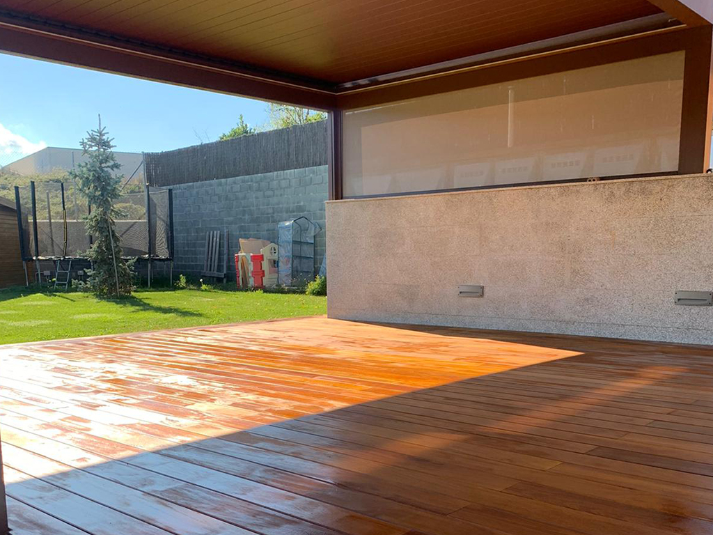 Tarimas de exterior - Casa Fran