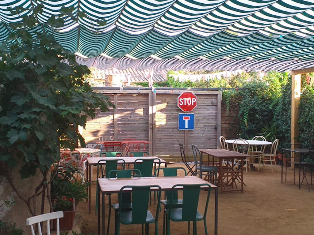 Pérgolas de madera - Chez Louisette - Jardín