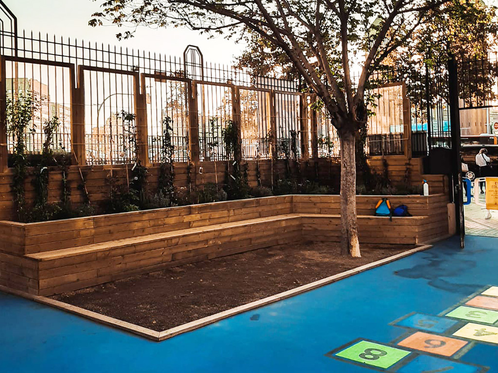 Espacios públicos - Escola Francesc Macià