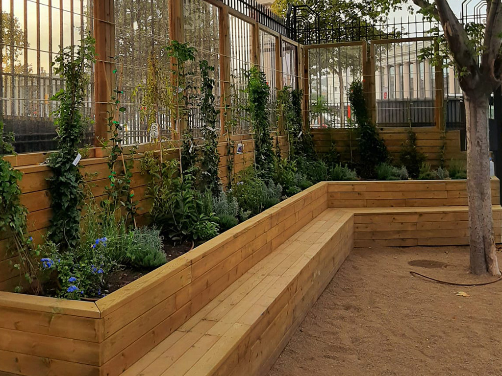 Espacios públicos - Escola Francesc Macià