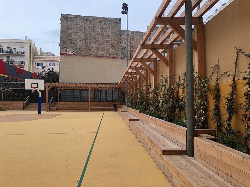 Espacios públicos - Escola Ferran Sunyer