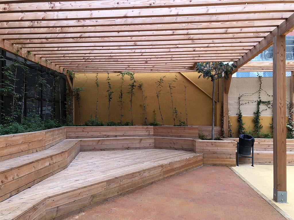 Espacios públicos - Escola Ferran Sunyer