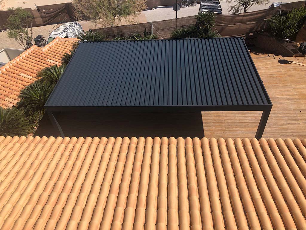 Pérgolas bioclimáticas - Hotel Tahití