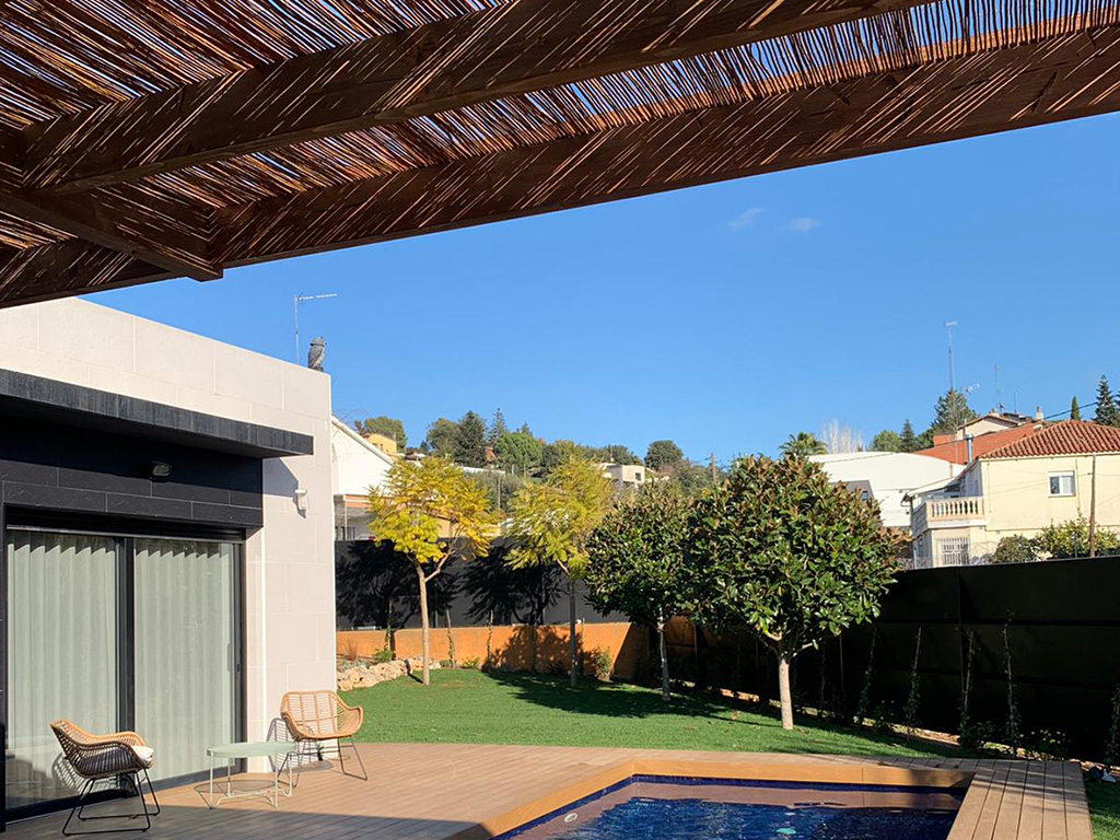Pèrgoles de fusta - Casa Martina