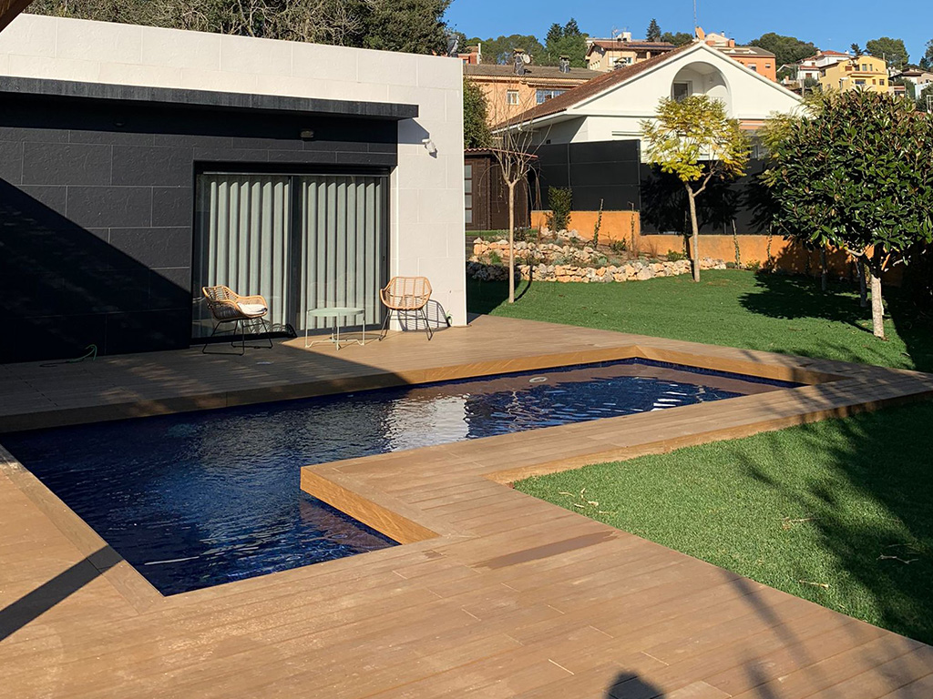 Pérgolas de madera - Casa Martina