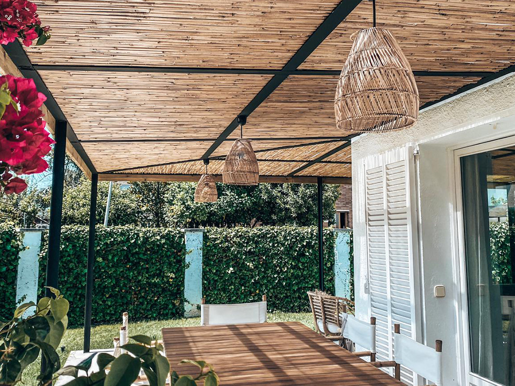Pérgolas de madera - Casa Marina