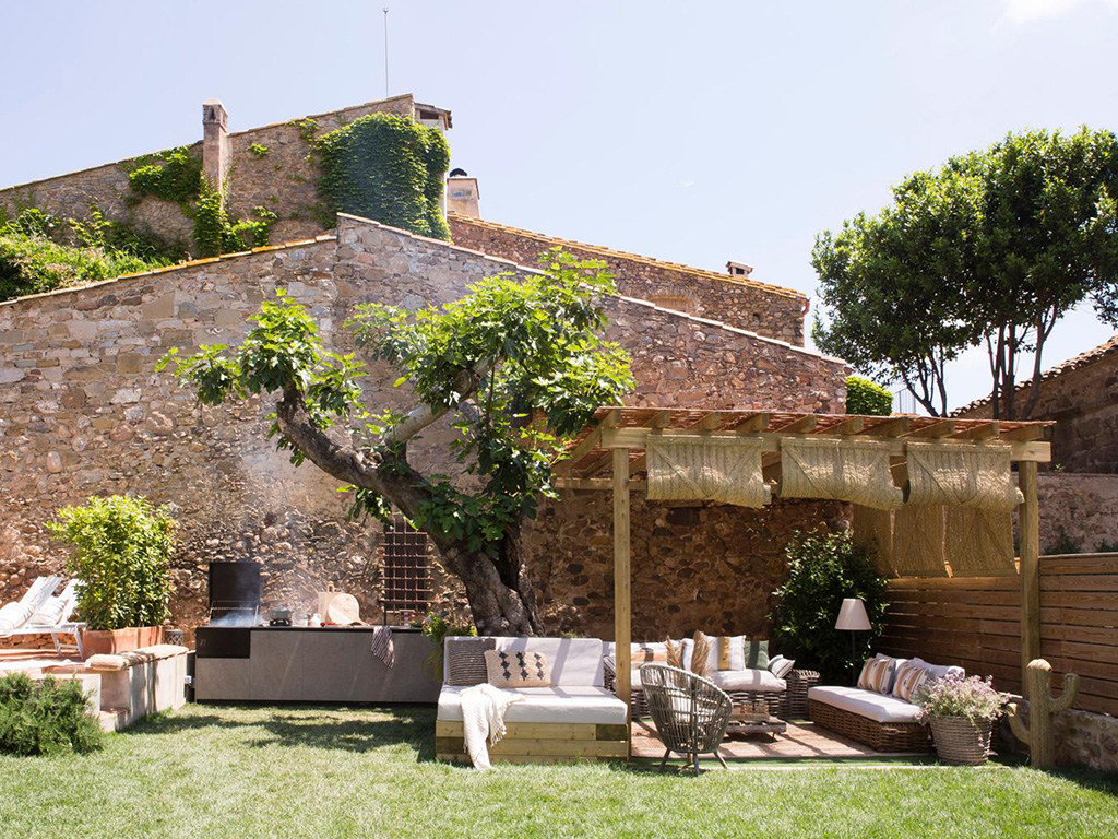 Pérgolas de madera - Casa Pia