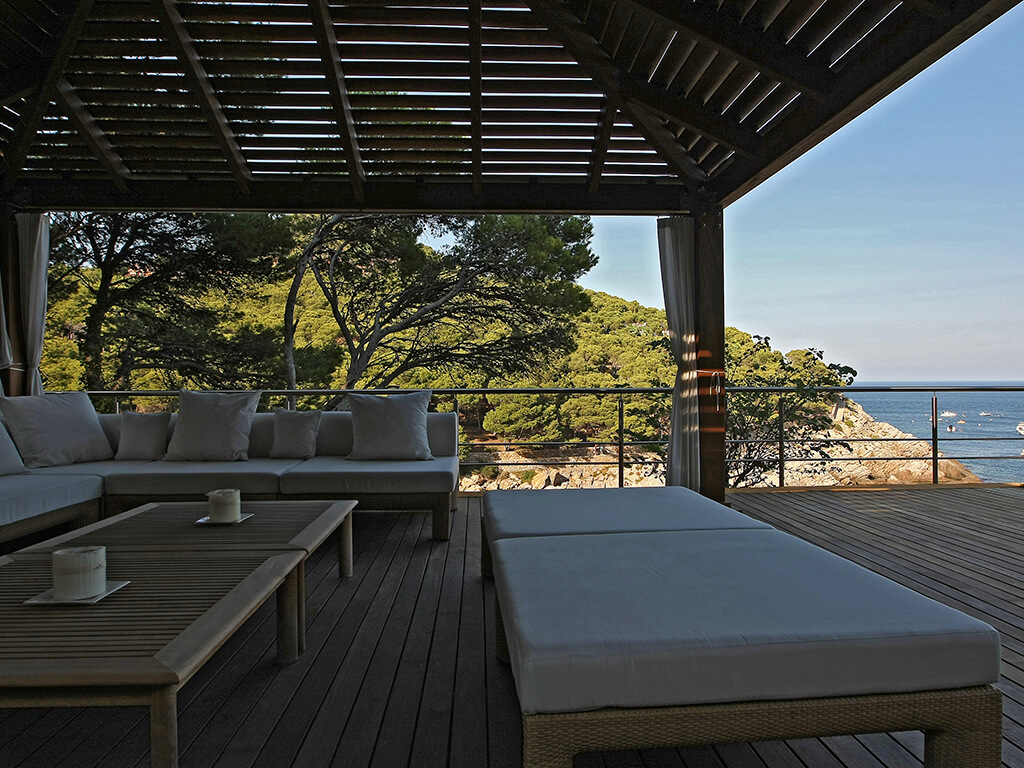 Pèrgoles de fusta - Casa Aiguafreda