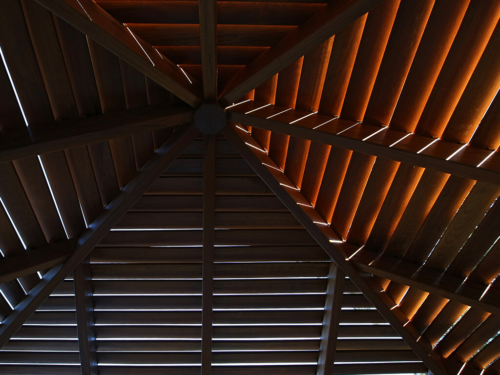 Pèrgoles de fusta - Casa Aiguafreda