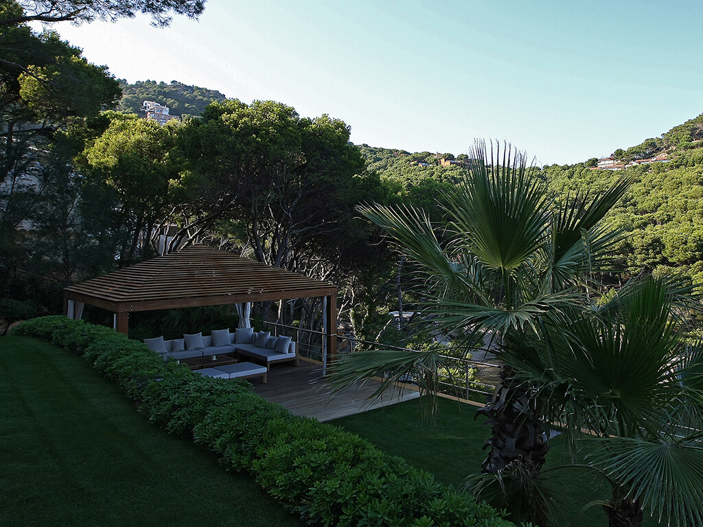 Pèrgoles de fusta - Casa Aiguafreda