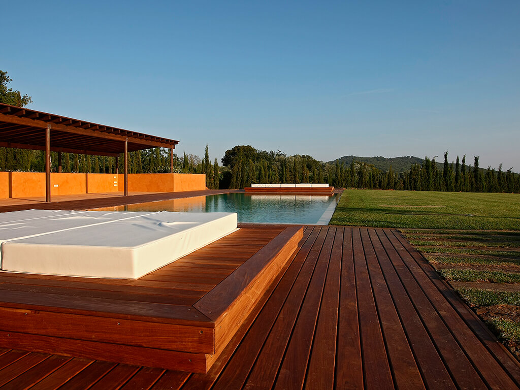 Tarimas de exterior - Casa Pedro