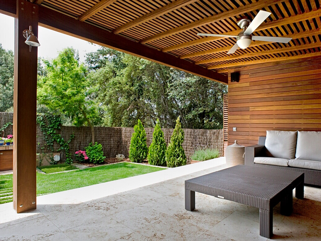 Pérgolas de madera - Casa Josep Maria