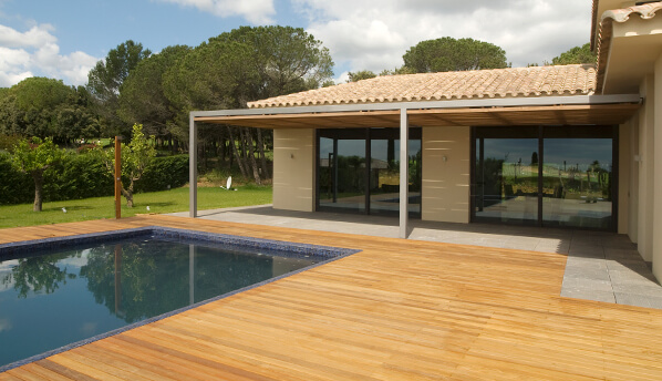Pérgolas de madera - Casa Narcís